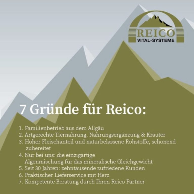 Reico Vital-Systeme — Futterberatung